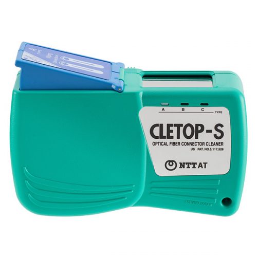cletop-s Fibre optic connector cleaning cassette